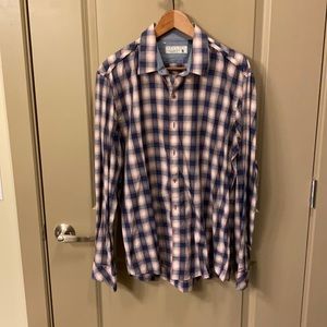 7 Diamonds Plaid Button Down Shirt